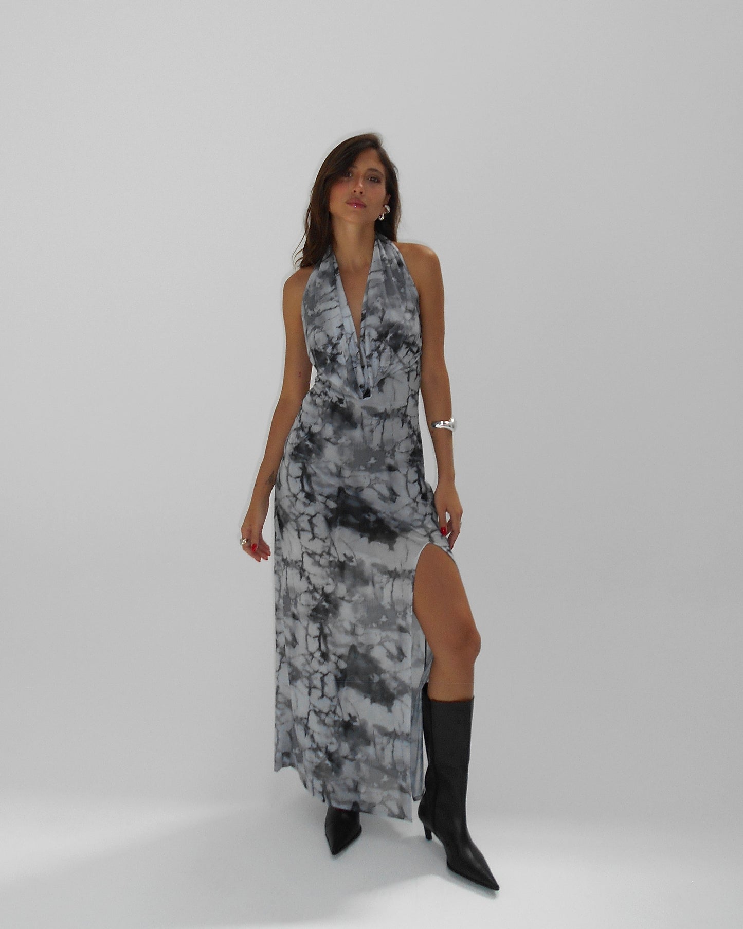 Vestido Hanover Gris Batik