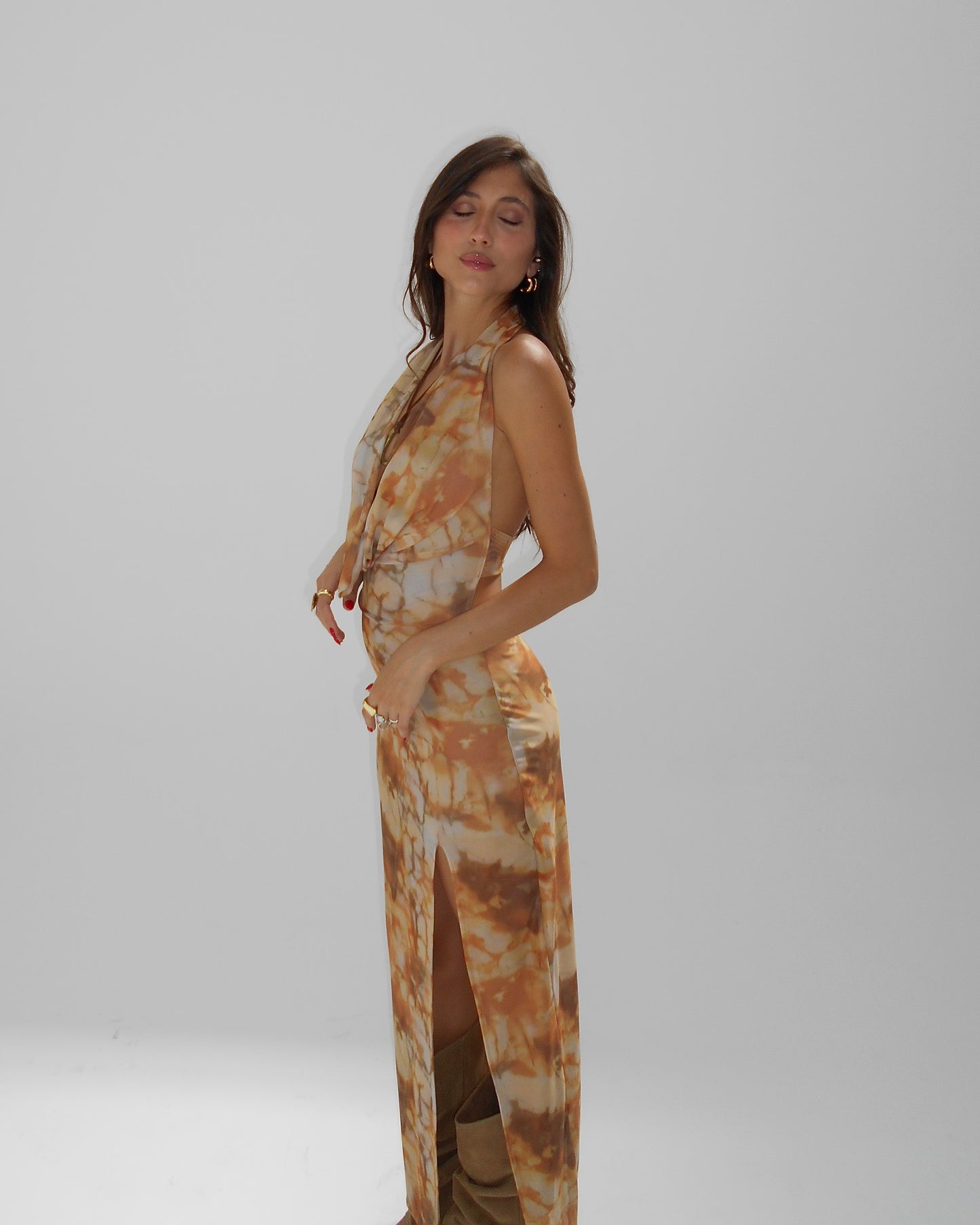 Vestido Hanover Estampado Sunset