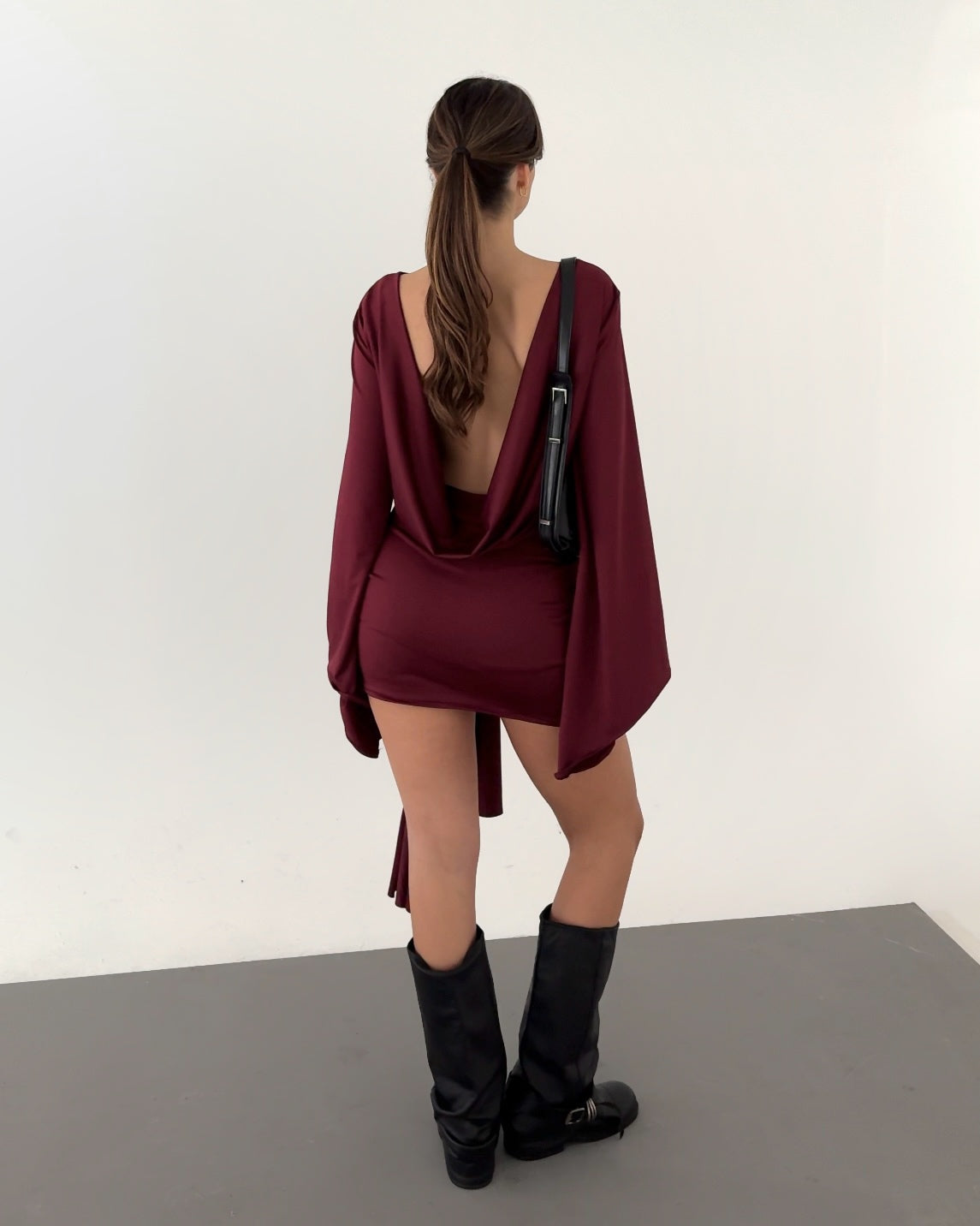Vestido Manhattan Bordeaux
