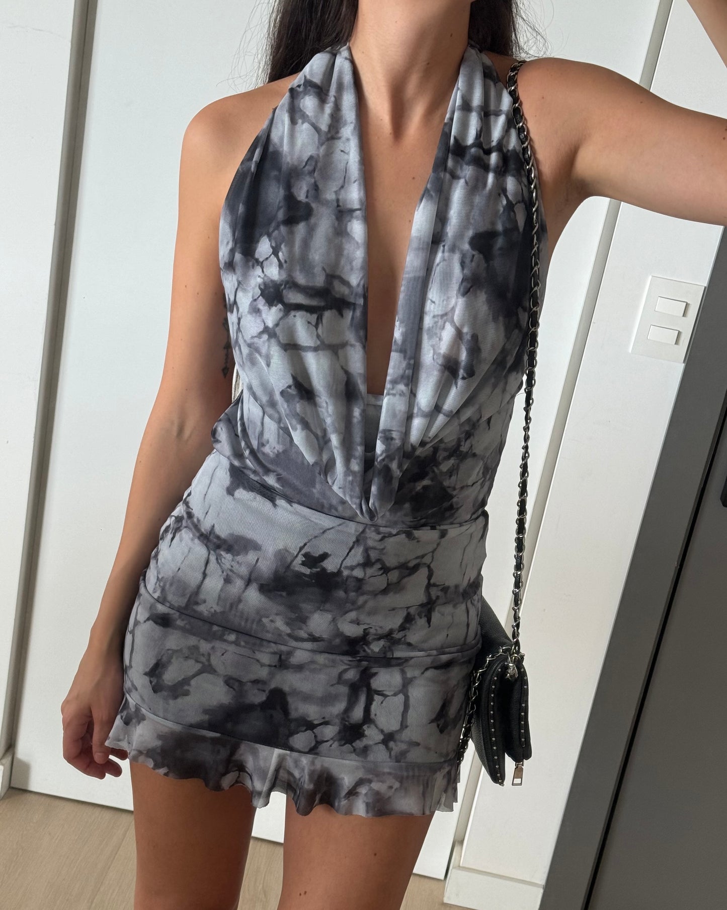 Vestido Terra Gris Batik