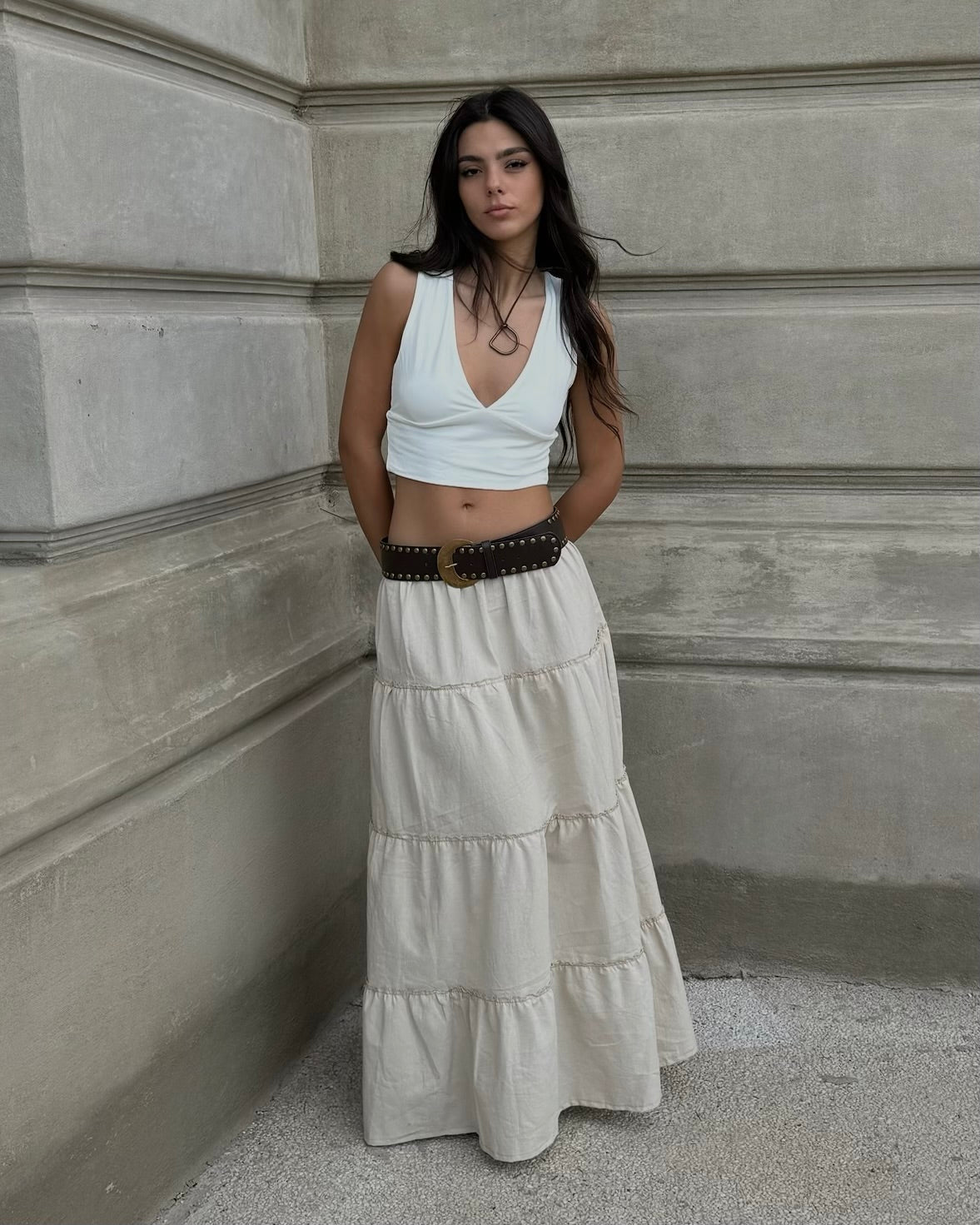 Falda Santorini Beige