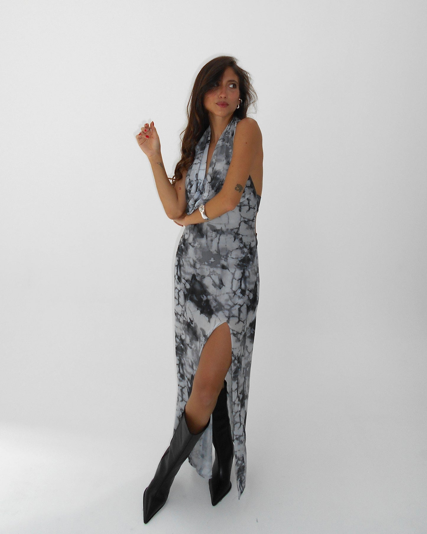 Vestido Hanover Gris Batik
