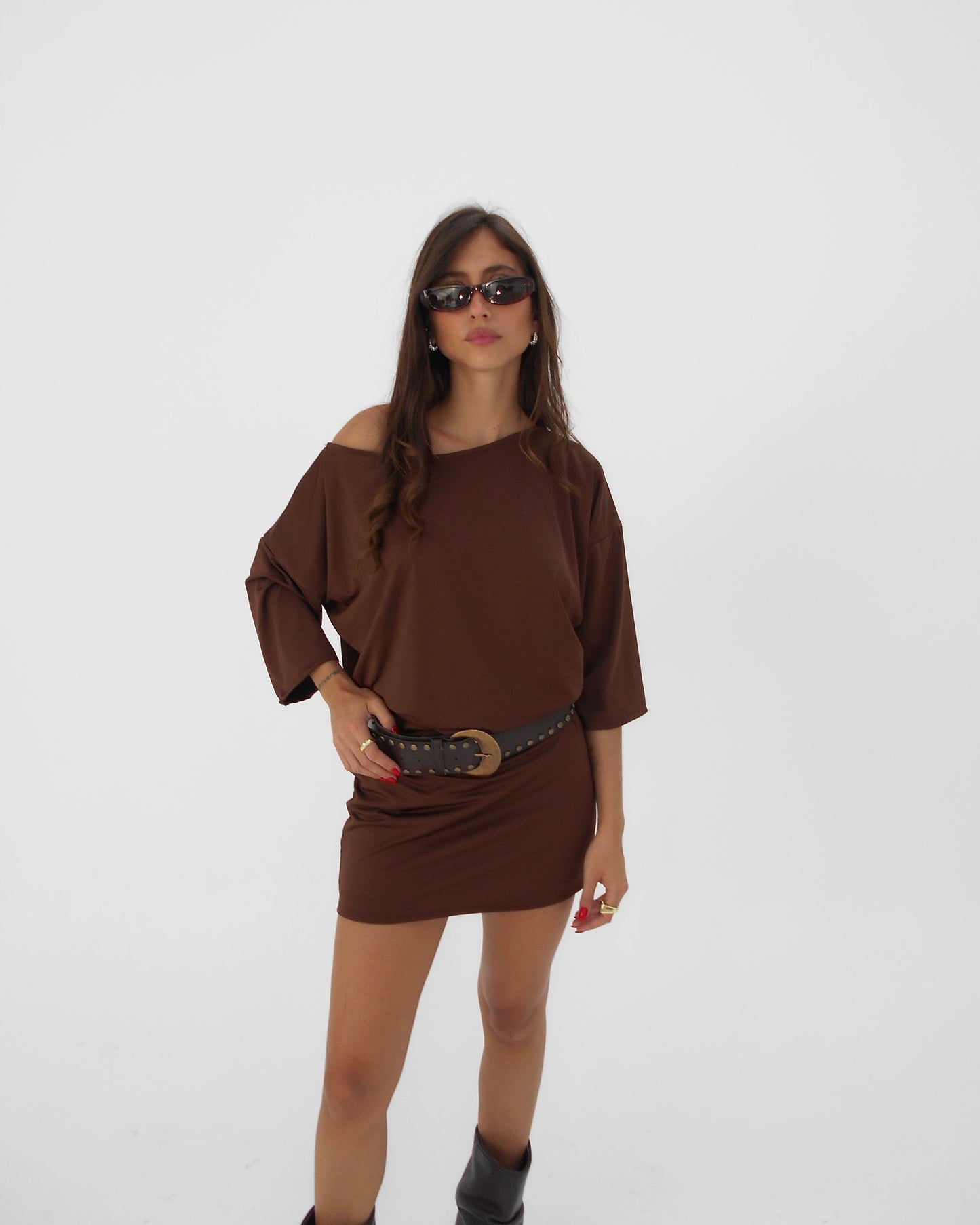 Vestido Hamburgo Marrón