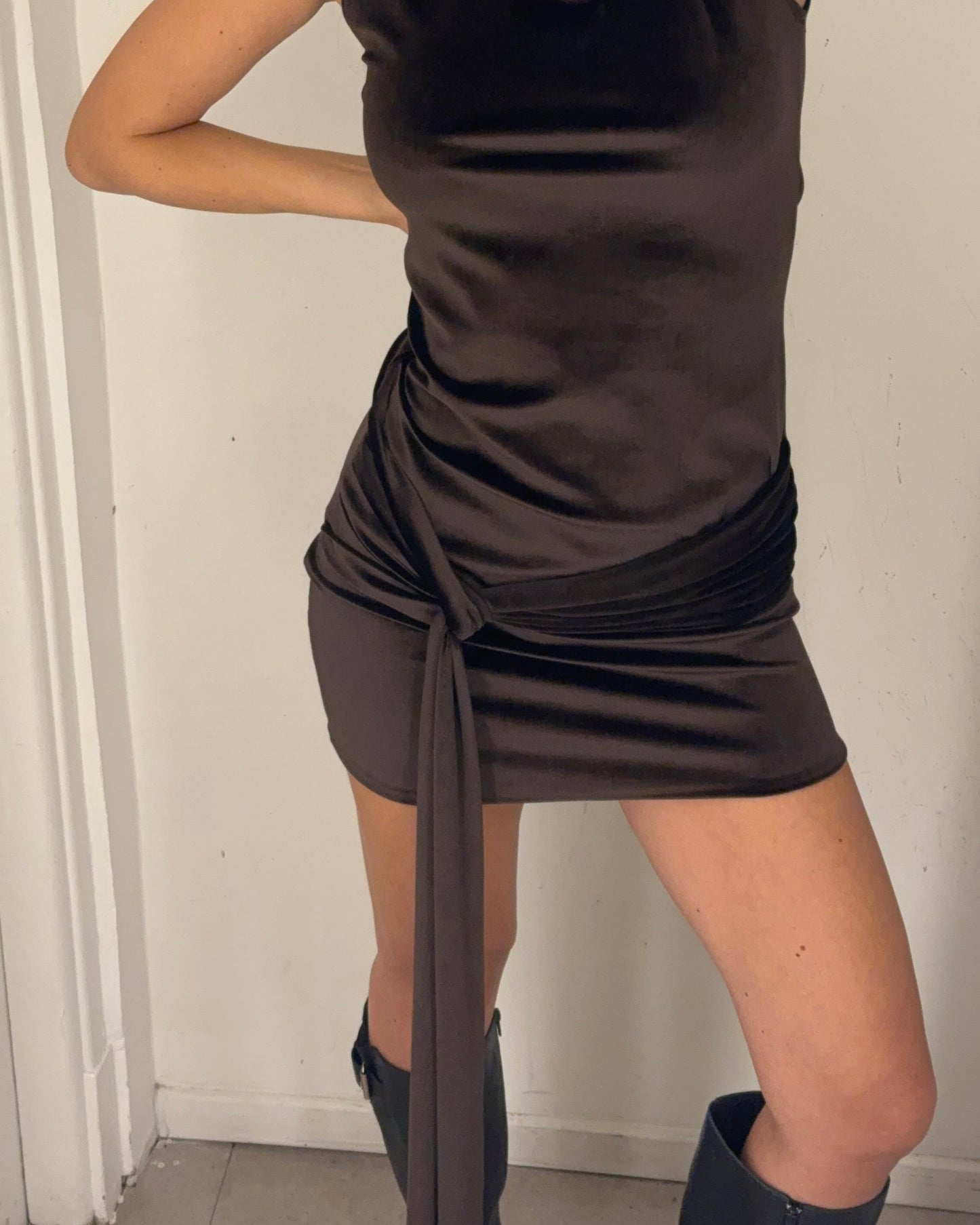 Vestido Oporto Chocolate