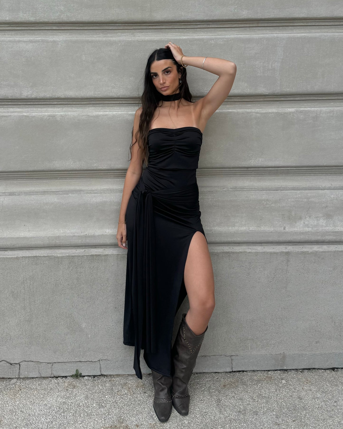 Vestido Málaga Negro