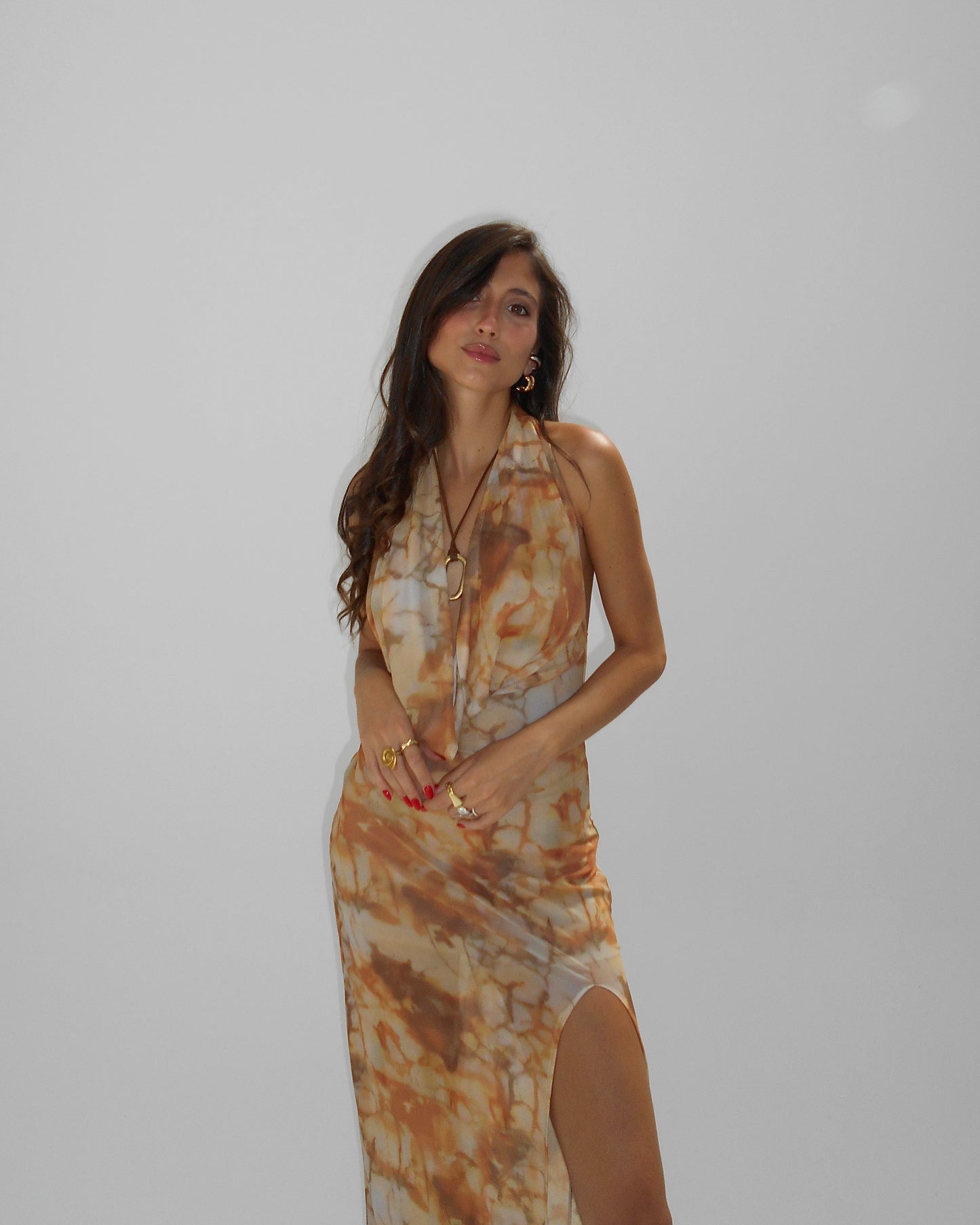 Vestido Hanover Estampado Sunset