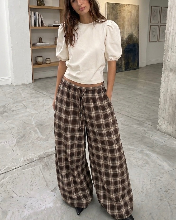 Pantalón Balloon Brown